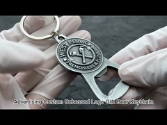 Προσαρμοσμένο λογότυπο Μαγνητικό ανοιχτήρα μπουκαλιών Keychain Μεταλλικό κράμα ψευδαργύρου Εναμελωμένο ανοιχτήρα μπύρας