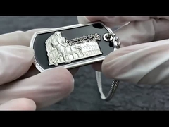 Προσαρμοσμένες μεταλλικές ετικέτες σκύλου Προσαρμοσμένη ετικέτα σκύλου Γλυκιά ετικέτα ονόματος σκύλου Εκτύπωση σμάλτου